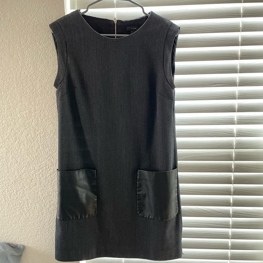 J.Crew Gray Shift Dress